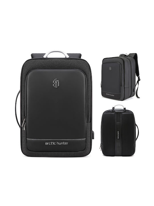 Arctic Hunter B00227L Waterproof Backpack Backpack for 17" Laptop Black
