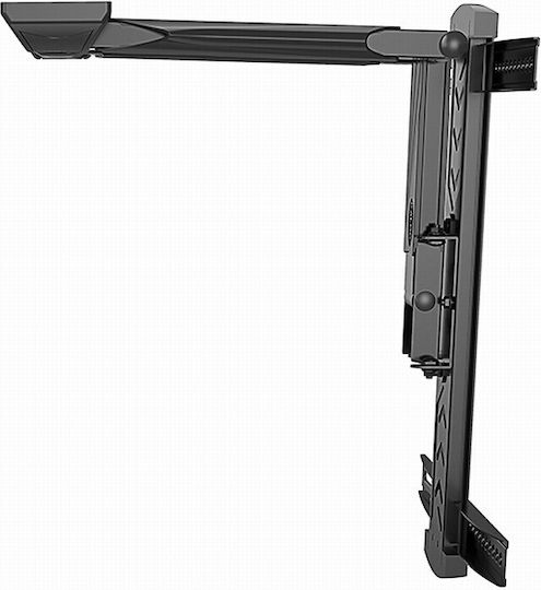 Gembird WM-55ST-02 Βάση Τηλεόρασης Τοίχου με Βραχίονα έως 55" και 30kg