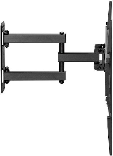 Brateck LPA78-443 TV Wall Mount with Arm up to 65" and 35kg Black