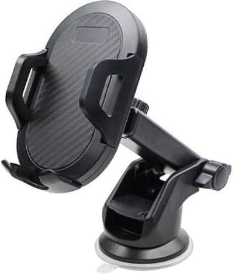 Car Mobile Mount with Adjustable Hooks Black