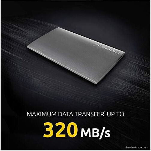 Intenso Premium USB 3.2 External 1.8" SSD 2TB Gray