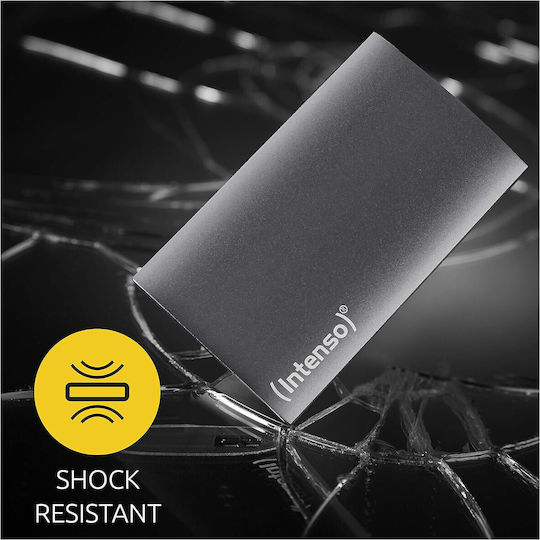 Intenso Premium USB 3.2 External 1.8" SSD 2TB Gray