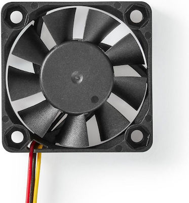 Nedis DCFAN4010BK Ventilator Carcasă 40mm cu Conexiune 3-Pin 1buc