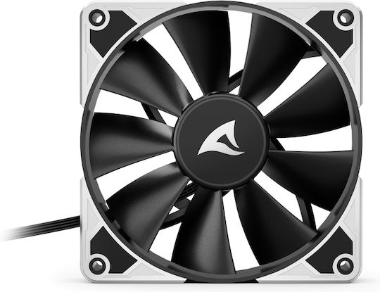 Sharkoon SilentStorm BW120 Case Fan (1400rpm) Without LED Lighting And 4-Pin PWM Connection