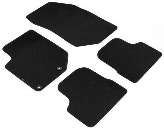 Lampa Σετ Μπροστινά και Πίσω Πατάκια 4τμχ για Peugeot 2008 / 208 2019+ Μαύρα