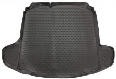 Novline Trunk Mat Tray Type for Skoda Rapid 2013-2016 Gray