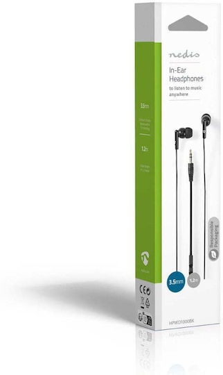 Nedis In-ear Handsfree with 3.5mm Connector Black
