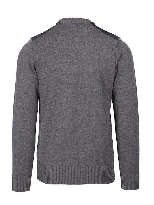 Paul & Shark Herren Langarm-Pullover Gray