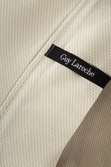 Guy Laroche Duvet Cover Cotton Satin Queen 225x245 Minimal Natural