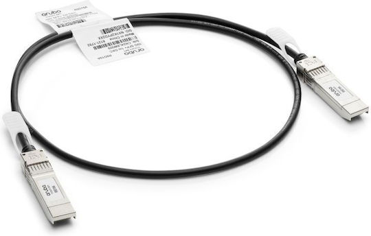 Aruba Καλώδιο Οπτικής Ίνας SFP+ 1m Μαύρο