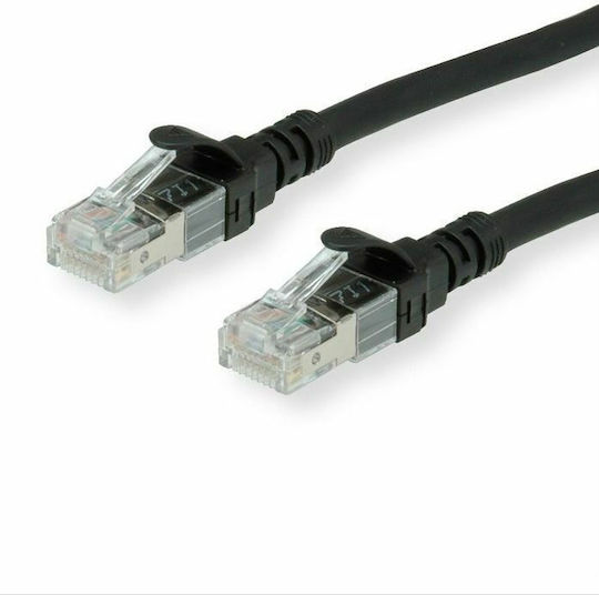 Value S/FTP Cat.6a Ethernet Network Cable 1m White 1pcs