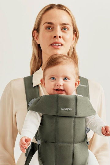 BabyBjorn Classic Carrier Mini Dark Green with Maximum Weight 11kg