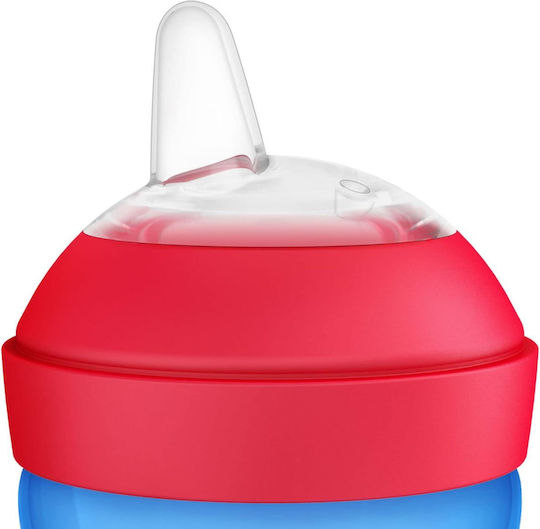 Philips Παιδικό Ποτηράκι από Σιλικόνη Μπλε 300ml για 9m+
