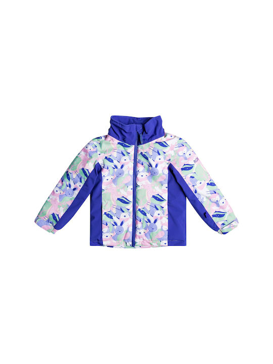 Roxy Girls Casual Jacket Multicolour with Ηood