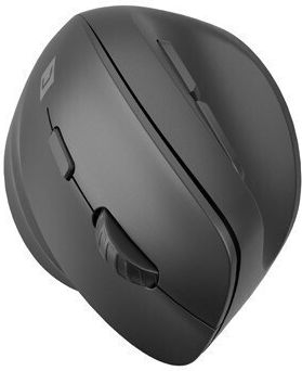 Natec NMY-2048 Ασύρματο Εργονομικό Bluetooth Vertical Ποντίκι Μαύρο