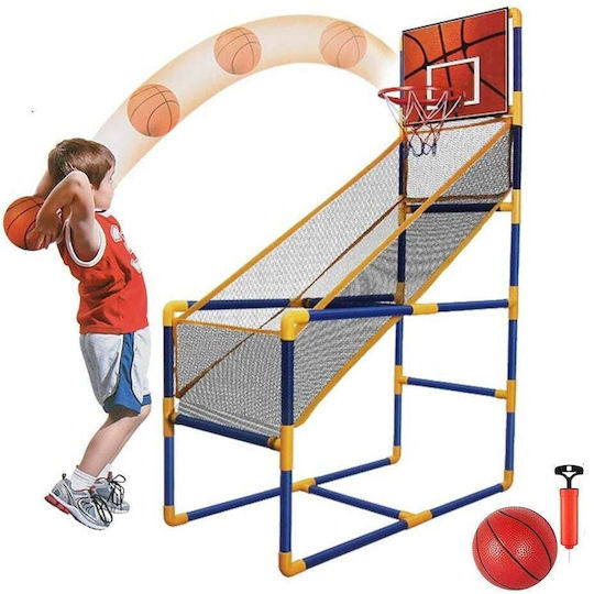 Blue Toys Outdoor Basketball Hoop with Stand & Ball