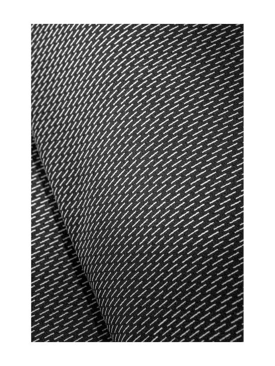 Guy Laroche Sheet Super-Double with Elastic 160x200+35cm. Minimal Black & White