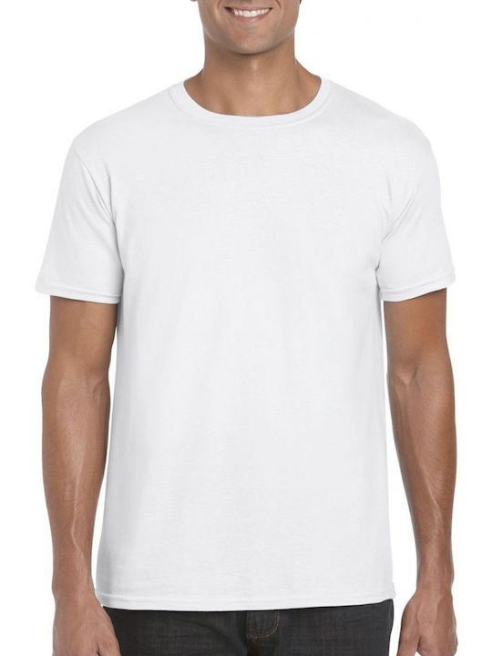 Gildan 64000 Men's Short Sleeve Promotional T-Shirt White