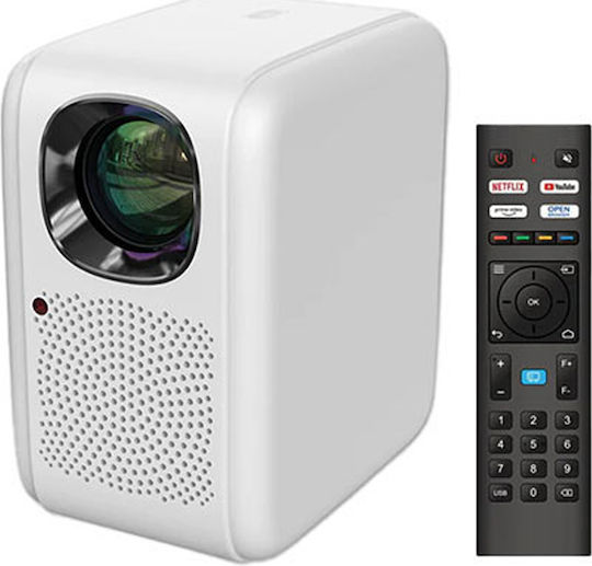 Mecool KP2 Projector LCD Λάμπας LED με Wi-Fi και Ενσωματωμένα Ηχεία