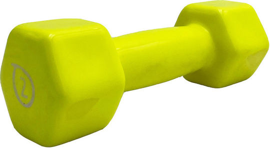 Liga Sport Hexagon Vinyl Dumbbell Hexagon Vinyl Dumbbell 1 x 2kg