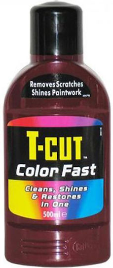T-Cut T-Cut Color Fast Пасти за поправка за Драскотини на Автомобила Червен 500мл 1бр