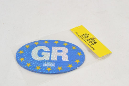 AM Autoaufkleber "GR" -> "GR" 1Stück