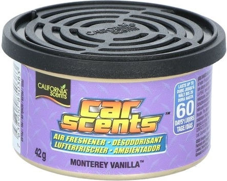 California Scents Αρωματική Κονσέρβα Κονσόλας/Ταμπλό Αυτοκινήτου Monterey Vanilla 42gr