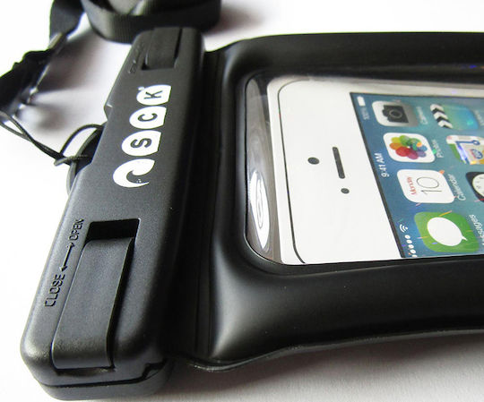 SCK Waterproof Case up to 8" Black 0306-88