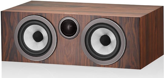 Bowers & Wilkins HTM72 S3 Ηχείο Hi-Fi Κεντρικό 120W 2 Δρόμων Π47.7xΒ26.6xΥ16.5εκ. Καφέ