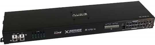Audio System X170.4 Ενισχυτής Αυτοκινήτου 4 Καναλιών (Κλάση A/B)