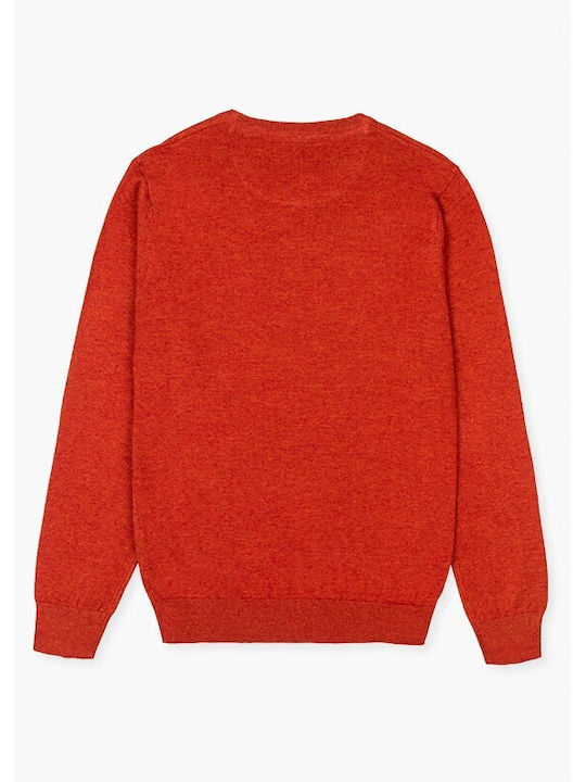 Losan Herren Langarm-Pullover Orange