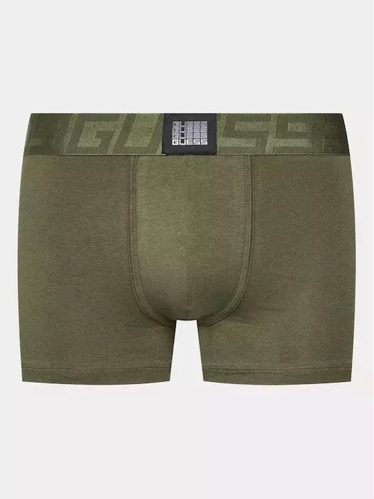 Herren Boxershorts Khaki 3Packung