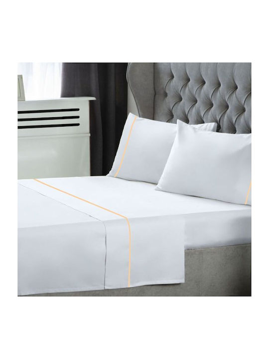 Le Blanc Sheet Sets Queen 240x270cm. White 4pcs