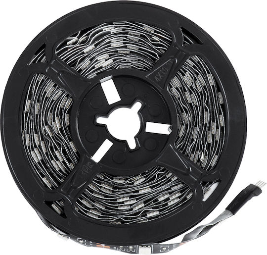 GloboStar Ταινία LED USB 5V RGB Φως 1m Τύπου SMD5050 με Τροφοδοτικό & Τηλεχειριστήριο
