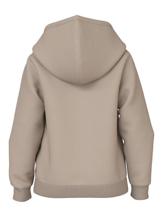 Name It Kids Sweatshirt with Hood Ecru