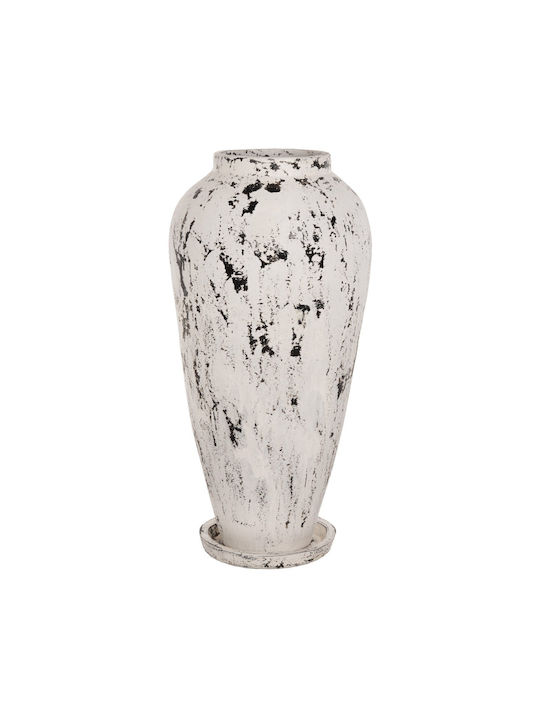 HomeMarkt Διακοσμητικό Βάζο Keramik Laurel Orange 26x35x6cm 1Stück