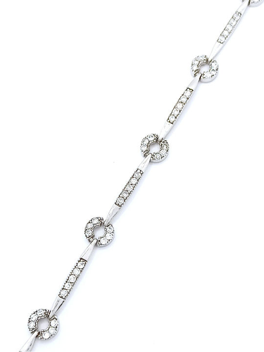 PS Silver Bracelet Riviera made of Silver with Zircon