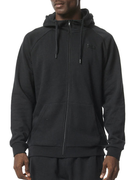Cardigan with Black Hood