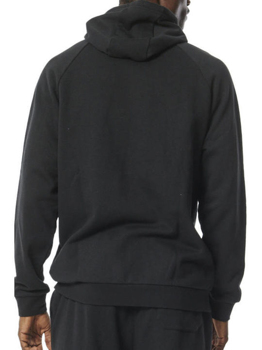 Cardigan with Black Hood