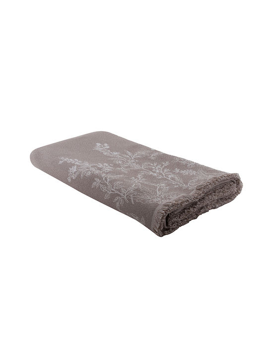Nef-Nef Homeware Salvia Ριχτάρι Διθέσιου Καναπέ Ζακάρ 170x250εκ. Beige / Ecru 030965
