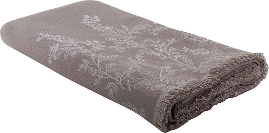Nef-Nef Homeware Salvia Покривка За Двуместен Диван Жакард 170x250см Бежово / Екрю