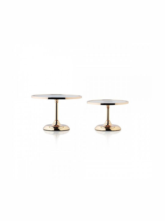 Palma Emporio Cake Stand Gold 30x20cm