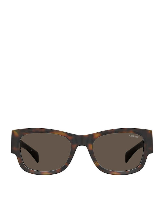 Levi's Sunglasses Brown with Acetate Frame & Brown Lens