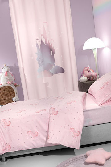 Saint Clair Set Kids Duvet Cover Single Pinto Pink