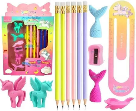 Little Tree Kids Stationery Set with Pencil