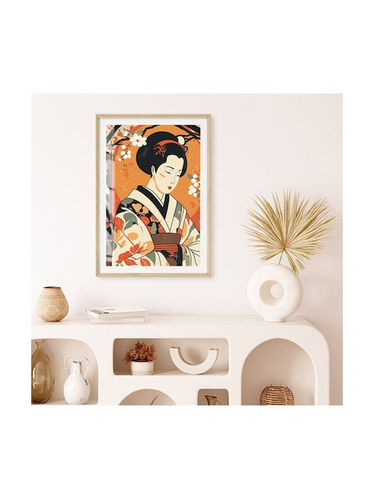 Walls Poster Geisha In Kimono 20x30cm