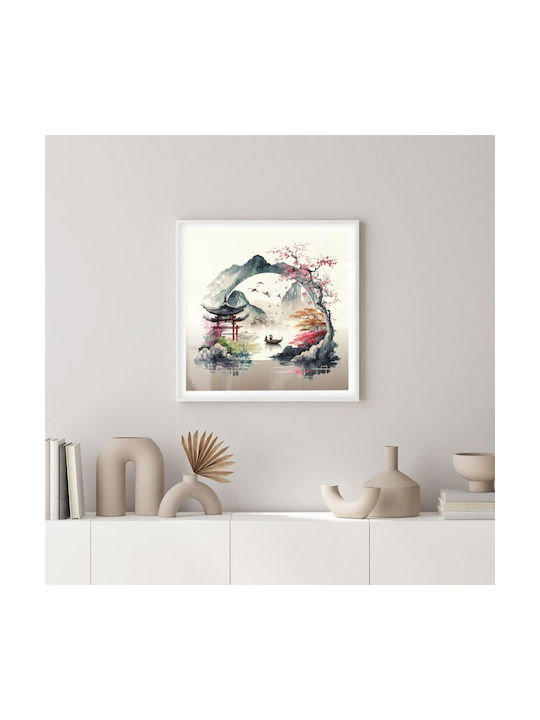 Walls Αφίσα Βαρκάδα Στη Λίμνη 20x20cm