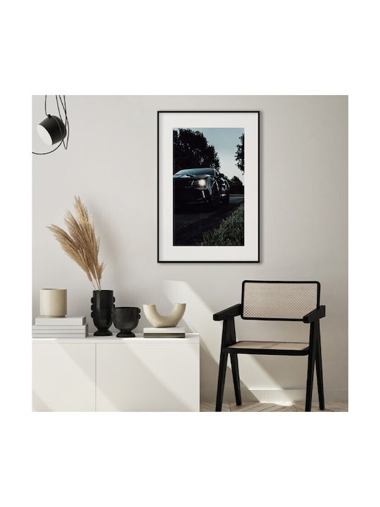 Walls Poster Black Car 15x20cm