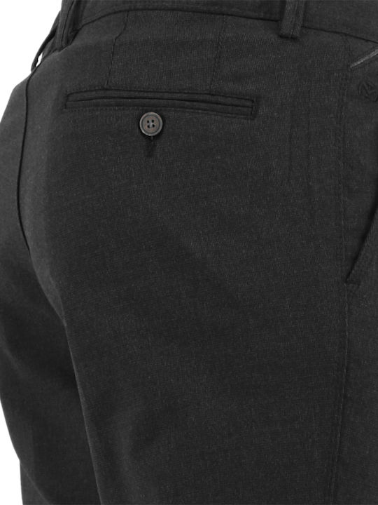 Makis Tselios Fashion Herrenhose Chino Schwarz