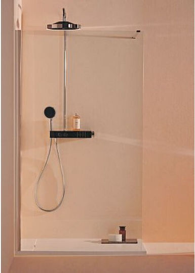 Ideal Standard Ultra Flat S Ι Life Τετράγωνη Ντουζιέρα Τεχνητής Πέτρας 80x80cm Λευκή